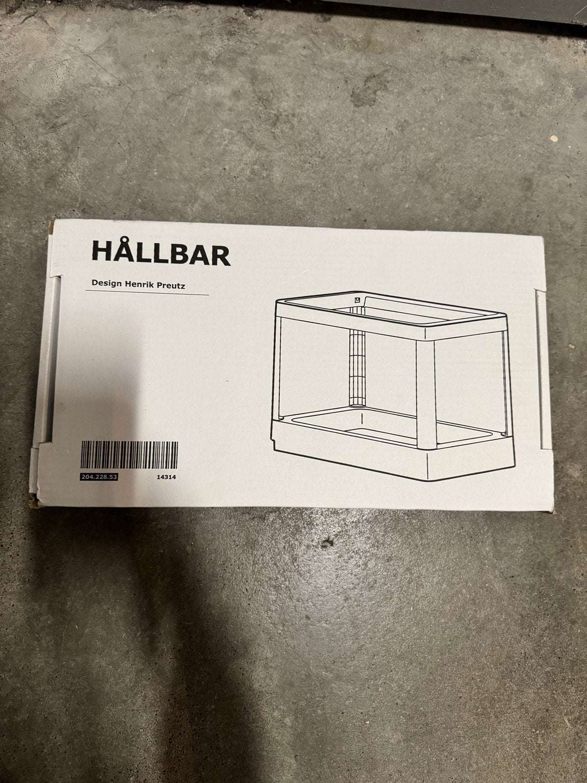IKEA HÅLLBAR Afvalbak Frame - Nieuw in doos, Ophalen, Minder dan 50 cm, Nieuw, Metaal