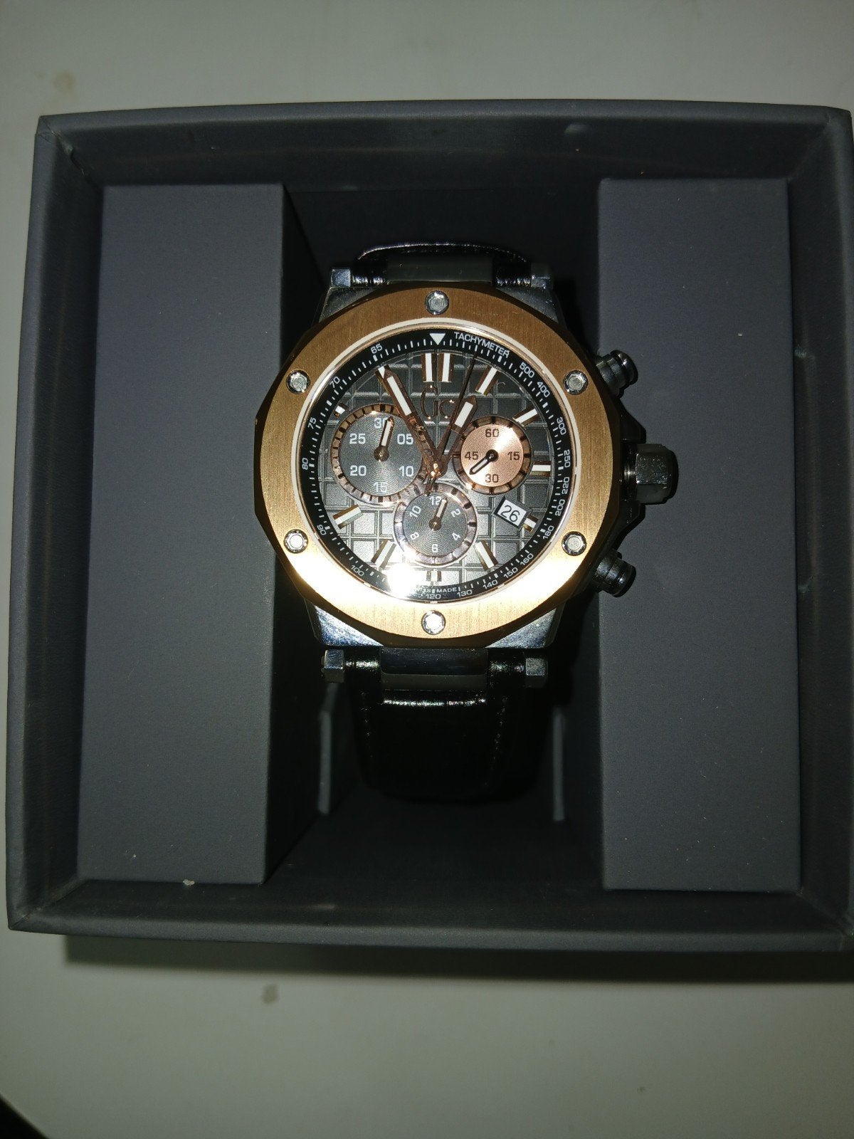 Gc guess collection heren horloge nieuw nu 260€, Ophalen of Verzenden, Nieuw, Staal, Overige merken