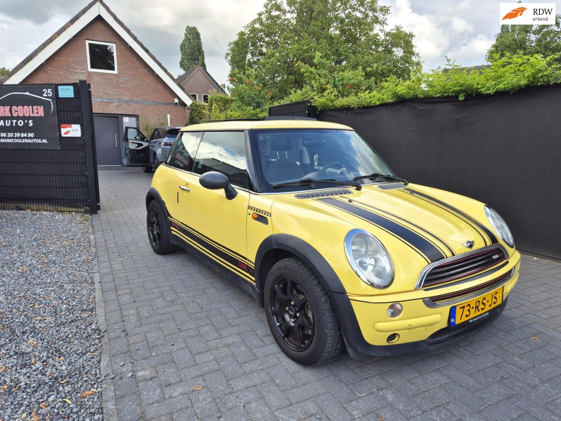 Mini Mini 1.6 One Salt Panoramadak, Auto's, Voorwielaandrijving, Gebruikt, Zwart, 4 cilinders