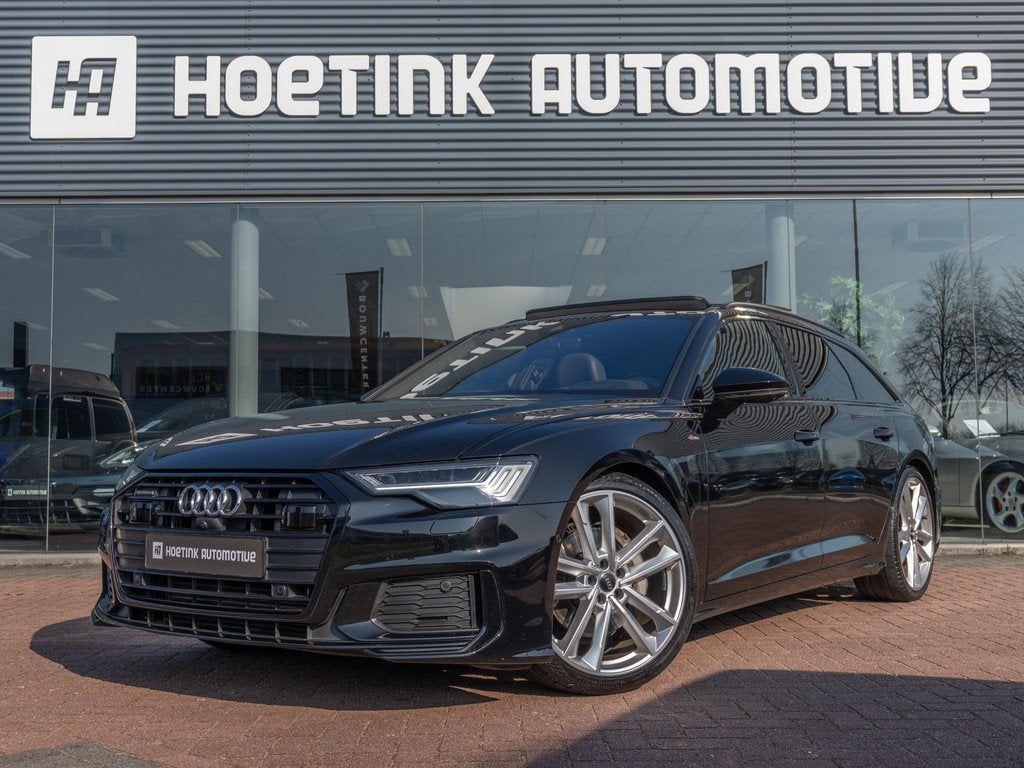 Audi A6 Avant 50 TDI quattro Design Pro Line Plus | Nachtzic, Auto's, Audi, Automaat, Gebruikt, Zwart, Diesel