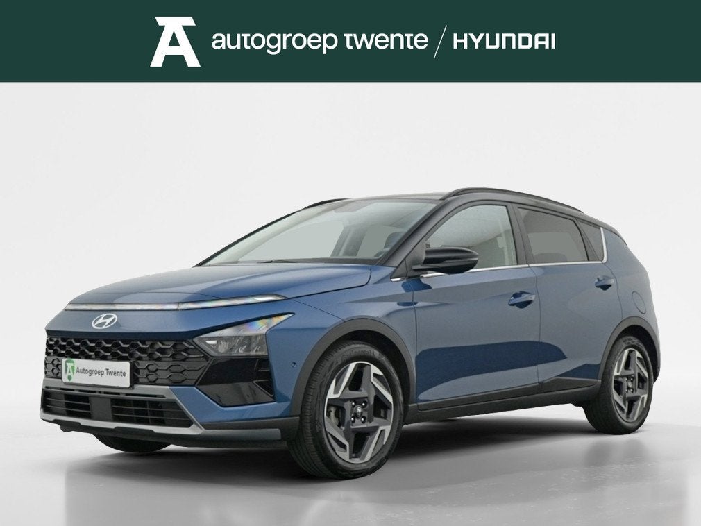 Hyundai Bayon 1.0 T-GDI Premium | Automaat | Private lease 4, Auto's, Hyundai, Automaat, Gebruikt, 1095 kg, Blauw