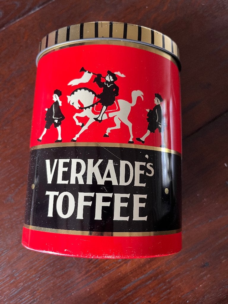 Verkade toffee, Verzamelen, Ophalen of Verzenden, Zo goed als nieuw, Koek(jes), Verkade