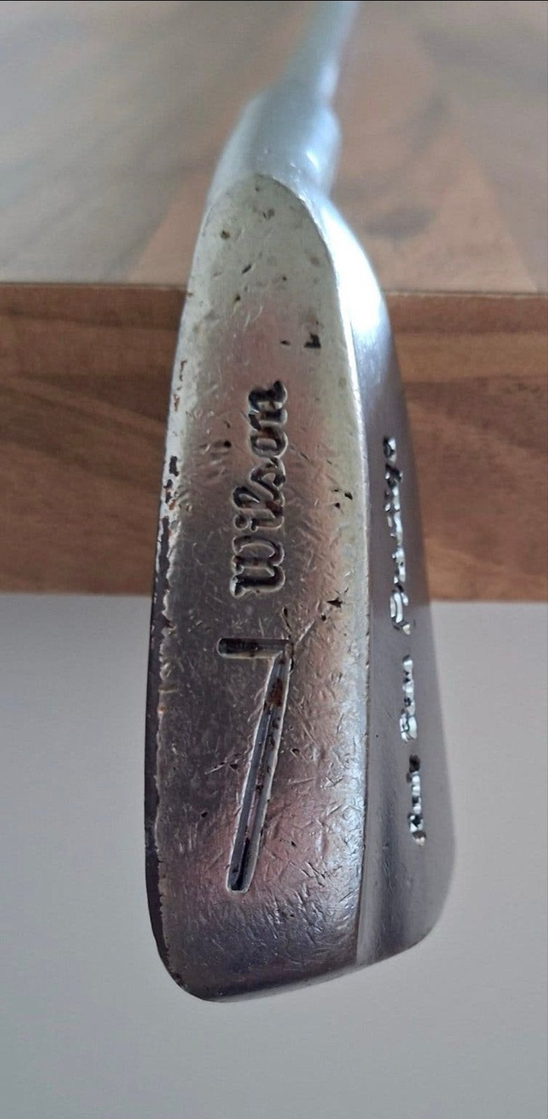Vintage Golfclub Iron golf ijzer club Wilson 7, Ophalen of Verzenden, Gebruikt, Club, Overige merken
