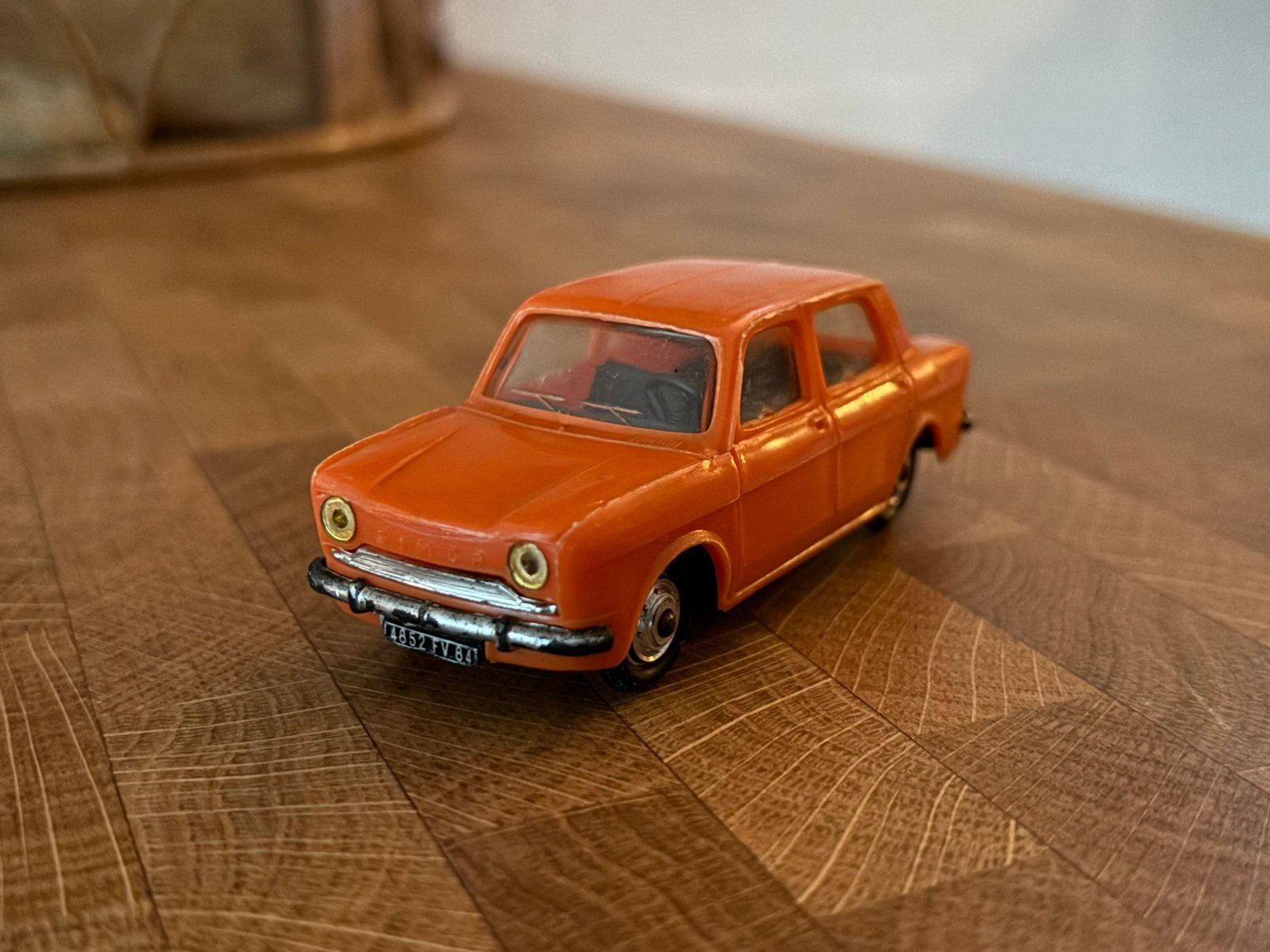 Vintage Norev Simca 1000 (No. 57) – Schaal 1/43 – Frankrijk, Ophalen of Verzenden, Gebruikt, Auto, Norev