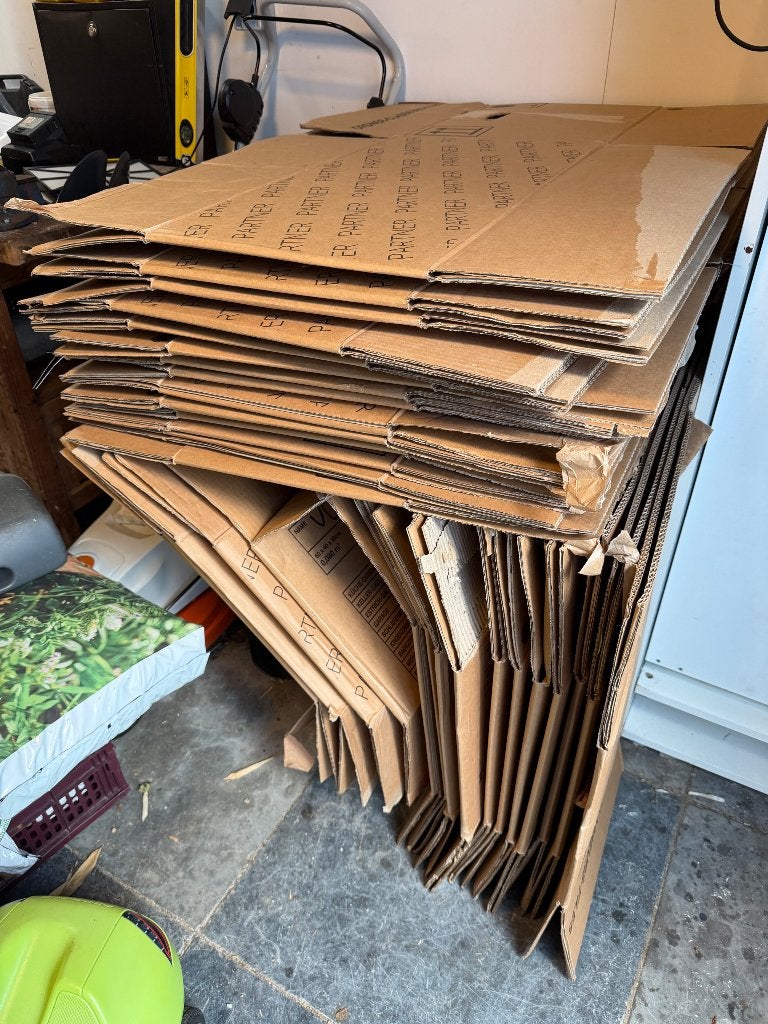 30+ Verhuisdozen, Doe-het-zelf en Verbouw, Kratten en Dozen, Ophalen, 40 tot 60 cm, Opvouwbaar, 50 tot 75 cm