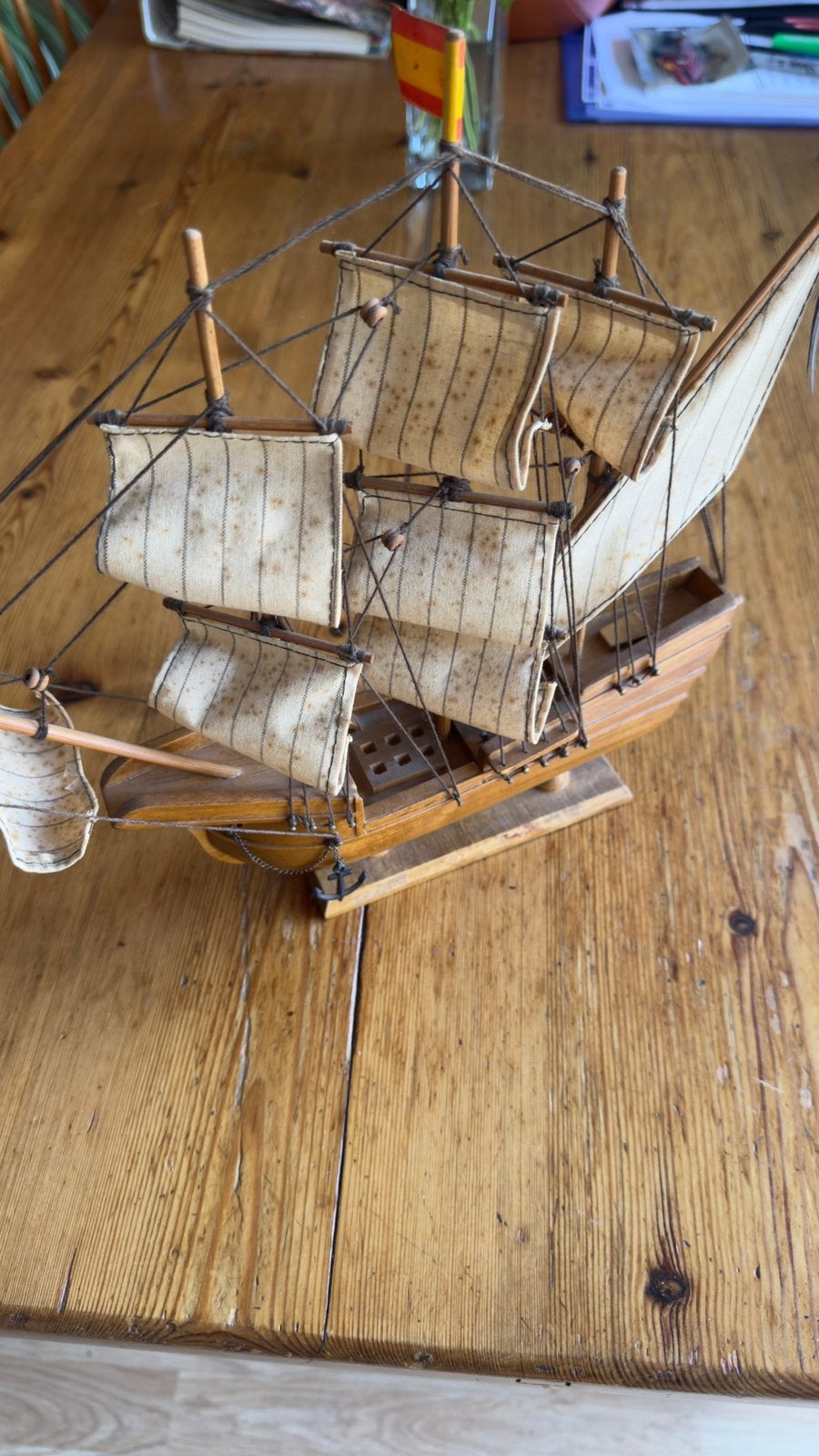 Boot hout, Hobby en Vrije tijd, Ophalen of Verzenden, Gebruikt