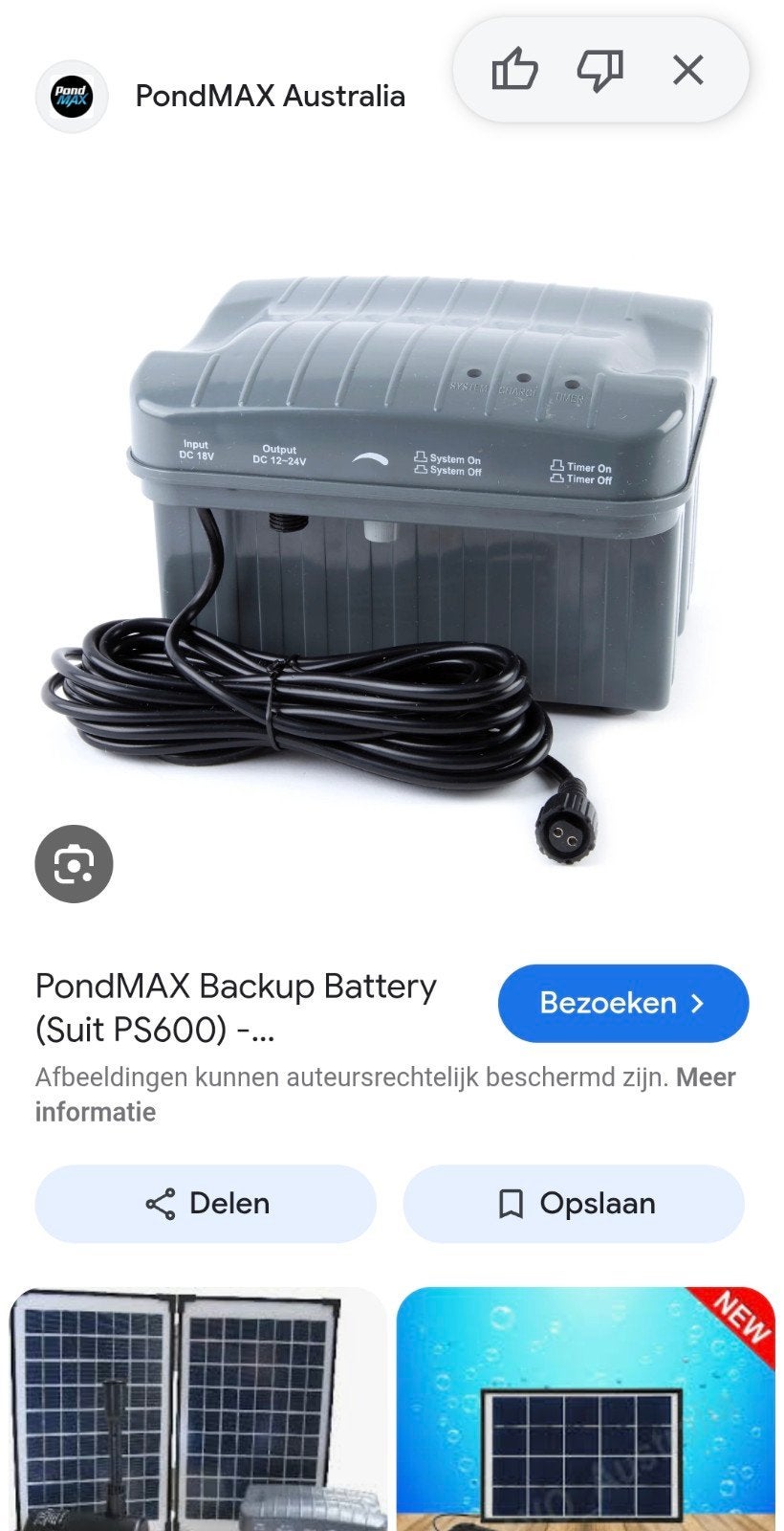 Vijver accu gezocht, Ophalen, Rond, Minder dan 200 cm, Minder dan 80 cm