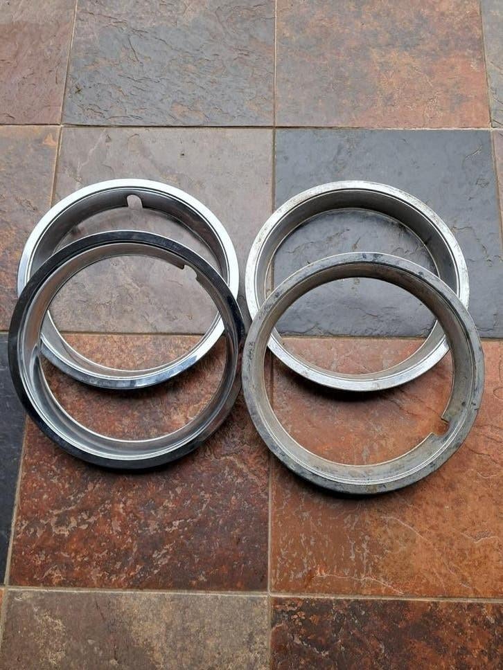 6x Sierringen, wielsierringen 13 inch. Jaren 70., Auto diversen, Wieldoppen, Ophalen of Verzenden