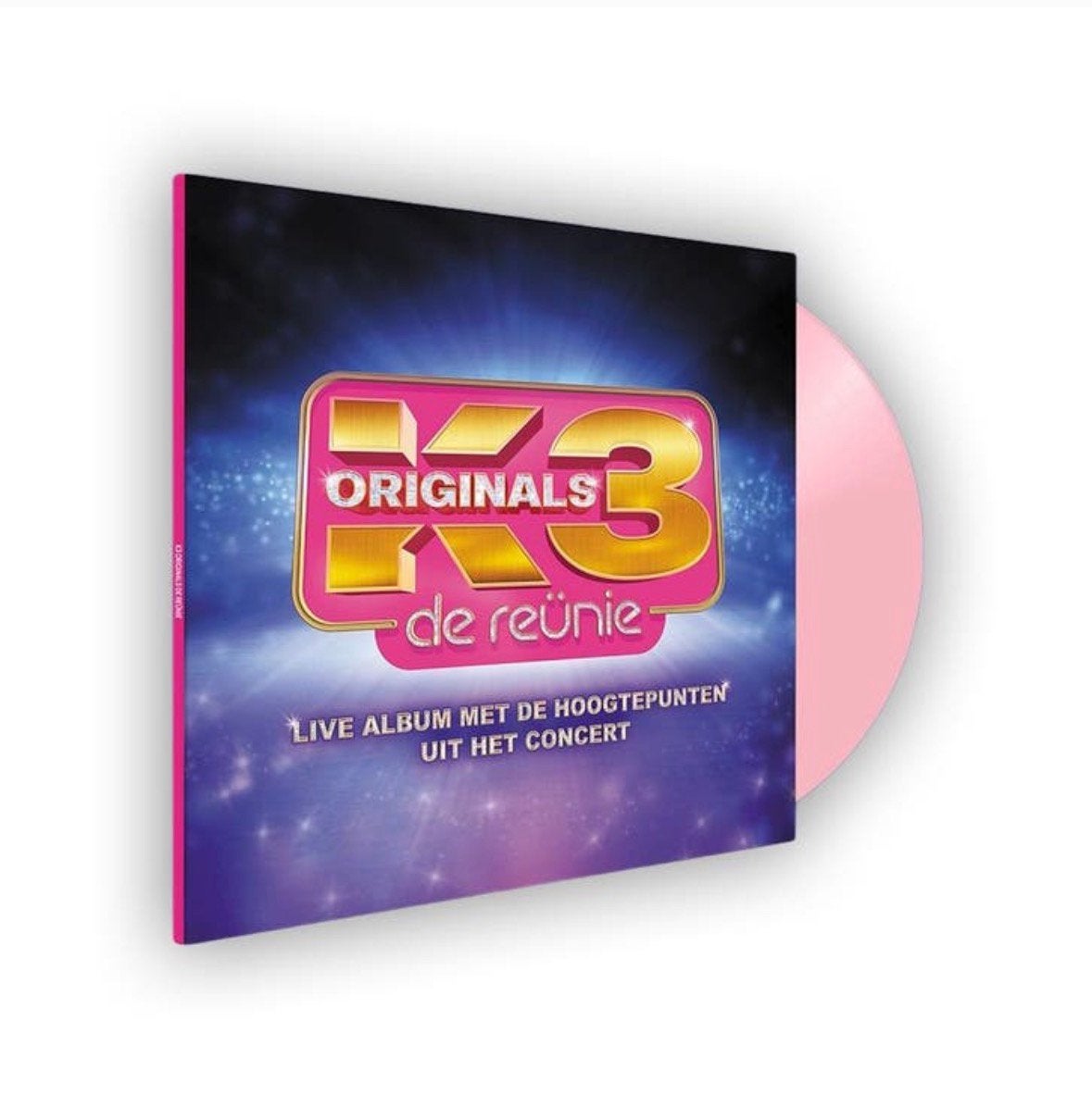 GEZOCHT: Lp/Vinyl plaat K3 Originals Reunie Live Roze, Cd's en Dvd's, Vinyl | Nederlandstalig, Zo goed als nieuw, Levenslied of Smartlap