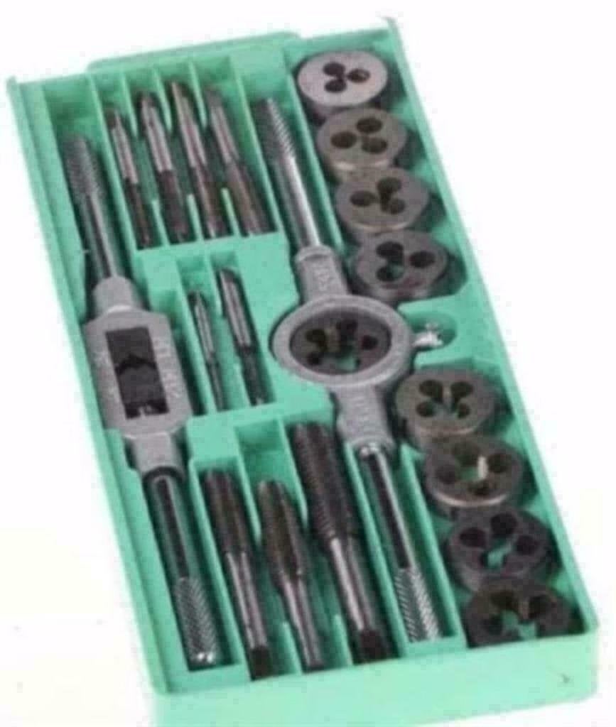 Tapset 20 delig Carbon staal Metrische maten 56654, Auto diversen, Autogereedschap, Ophalen of Verzenden, Nieuw