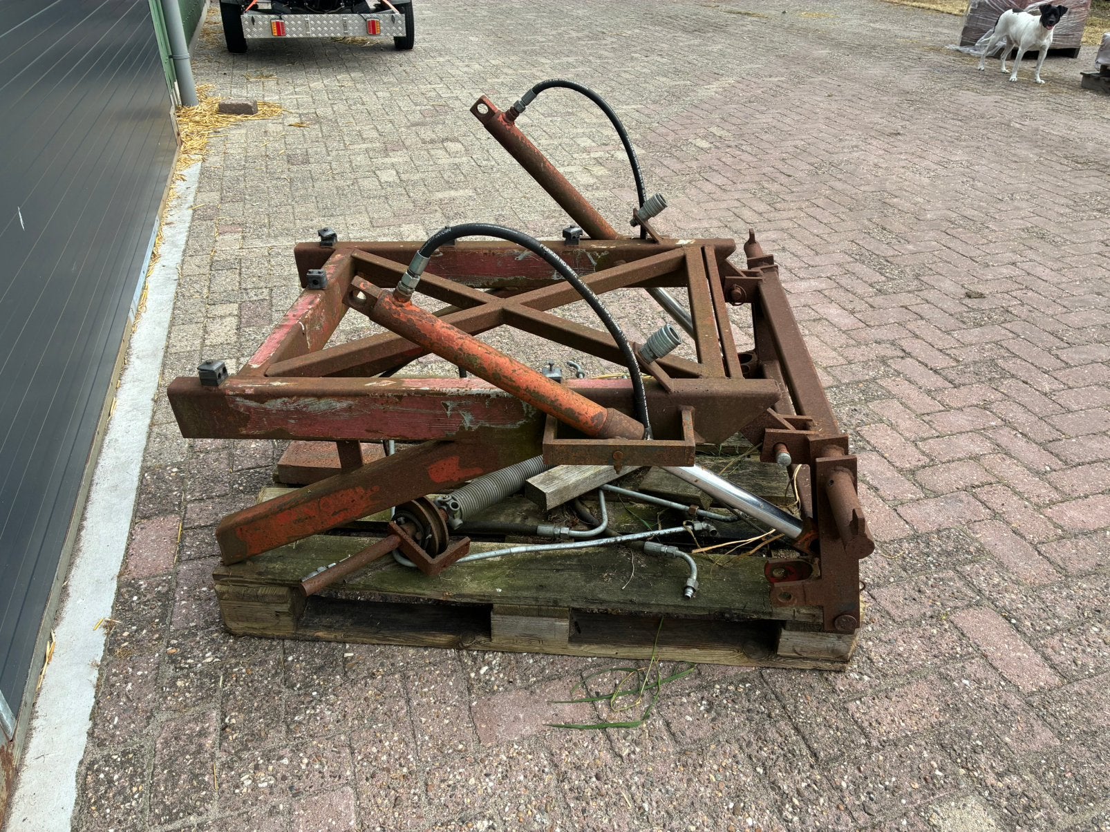 Kantel frame voor heftruck of hefmast, Ophalen of Verzenden