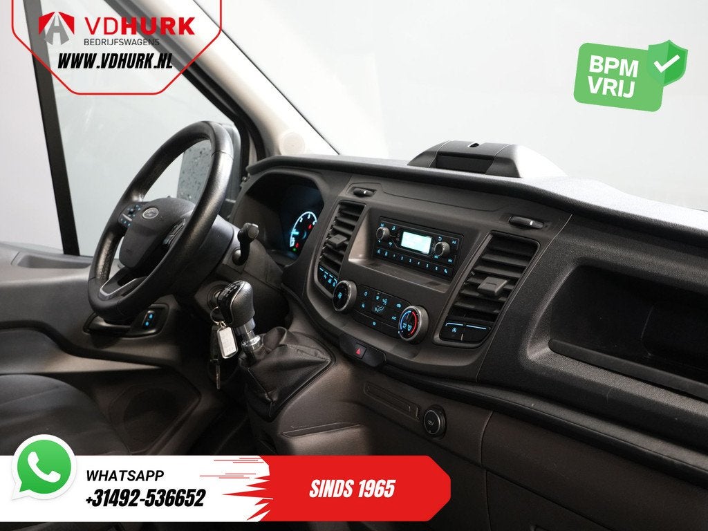 Ford Transit 2.0 TDCI 170 pk L4H3 Trend RWD Jumbo 270GrDeure, Auto's, Bestelauto's, Euro 6, 4 cilinders, 2800 kg, Wit