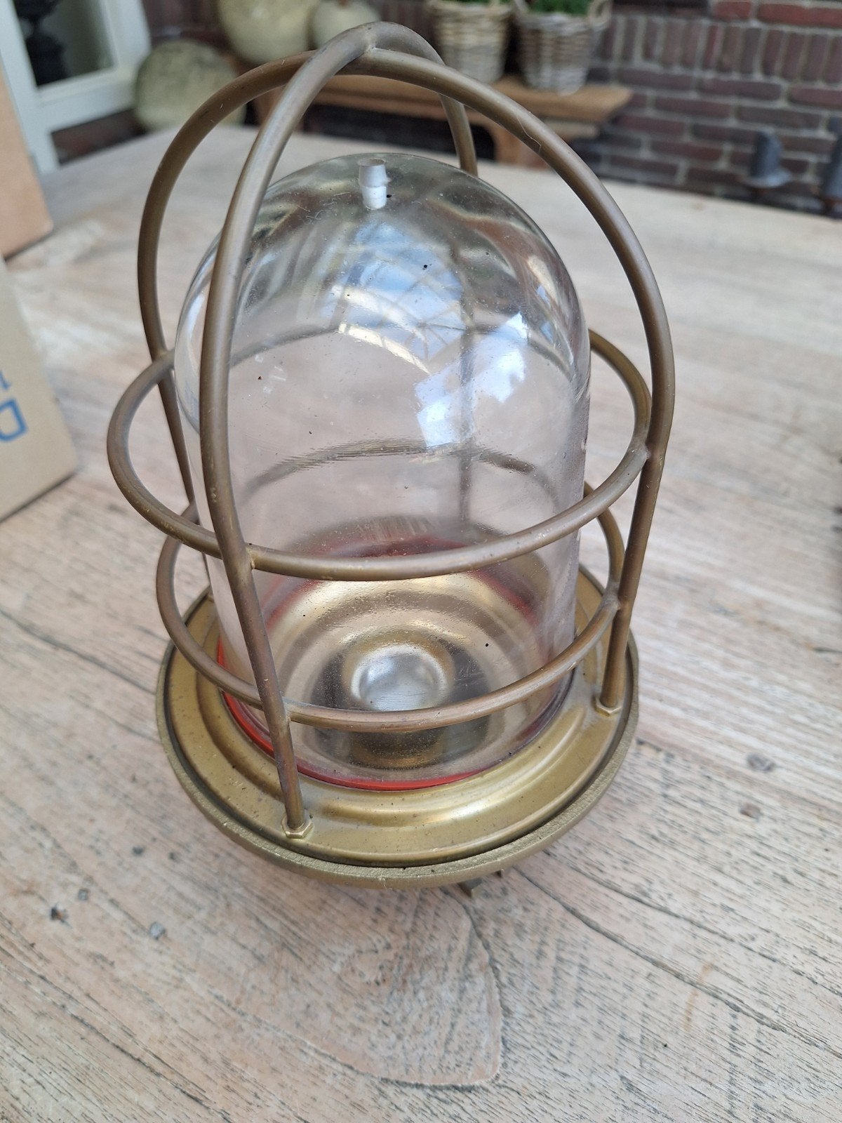 Scheepslampen van brons en messing., Huis en Inrichting, Lampen | Wandlampen, Ophalen