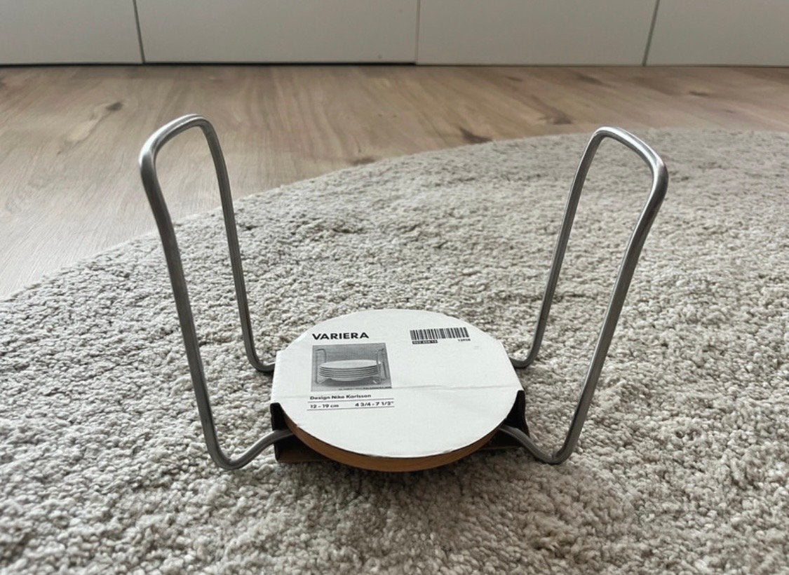 IKEA VARIERA Bordenrek - Nieuw, Bordenrek, IKEA, Ophalen of Verzenden, Metaal