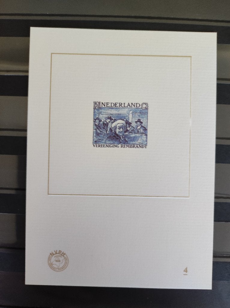 Nederland NVPH blauwdruk nr 4, Ophalen of Verzenden, Na 1940, Postfris