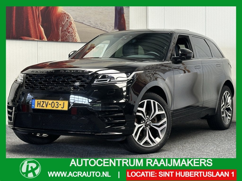 Land Rover Range Rover Velar 2.0 P250 TURBO AWD SE R-DYNAMIC, Auto's, Land Rover, Adaptive Cruise Control, Gebruikt, Zwart, 4 cilinders