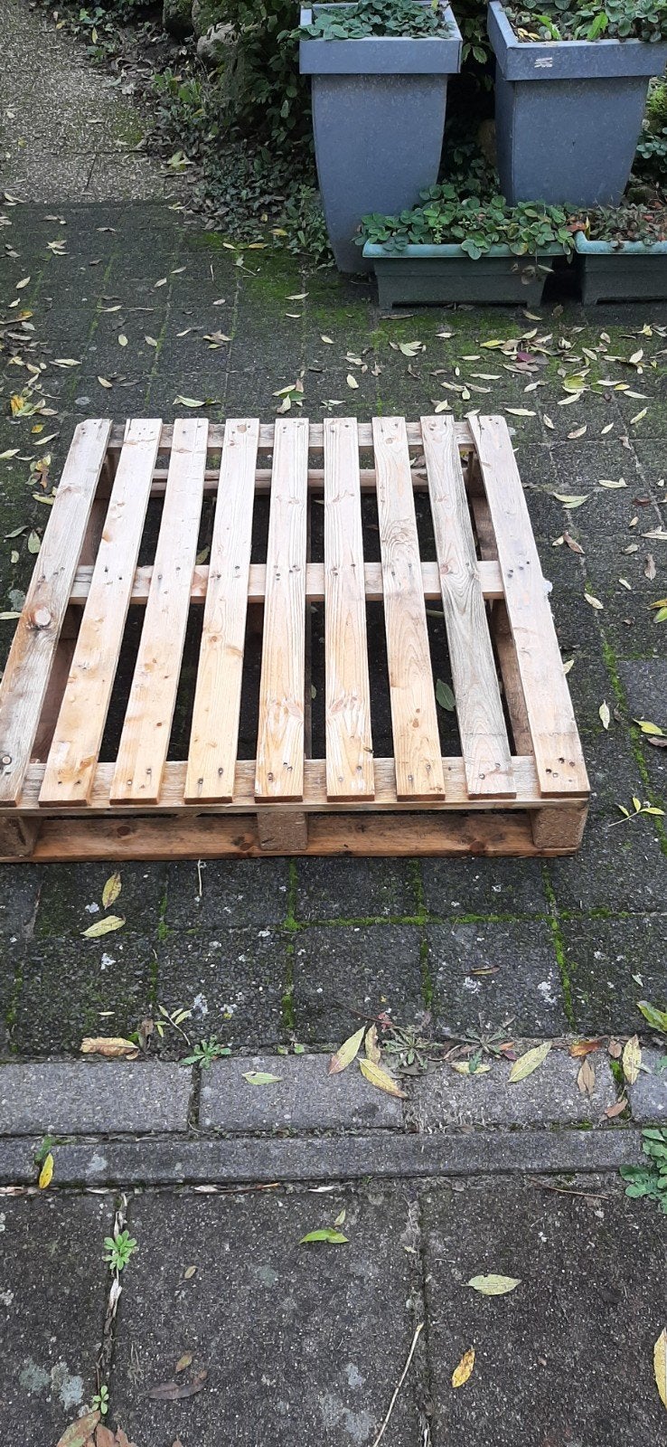 pallets, Ophalen, Hout