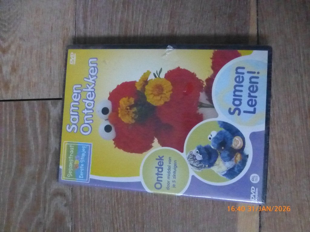 dvd sesamstraat, Gebruikt, Alle leeftijden, Ophalen of Verzenden, Tv fictie