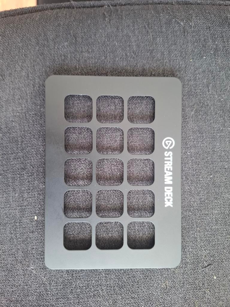 Elgato Stream Deck MK.2 Frontplaat (Zwart), Ophalen of Verzenden