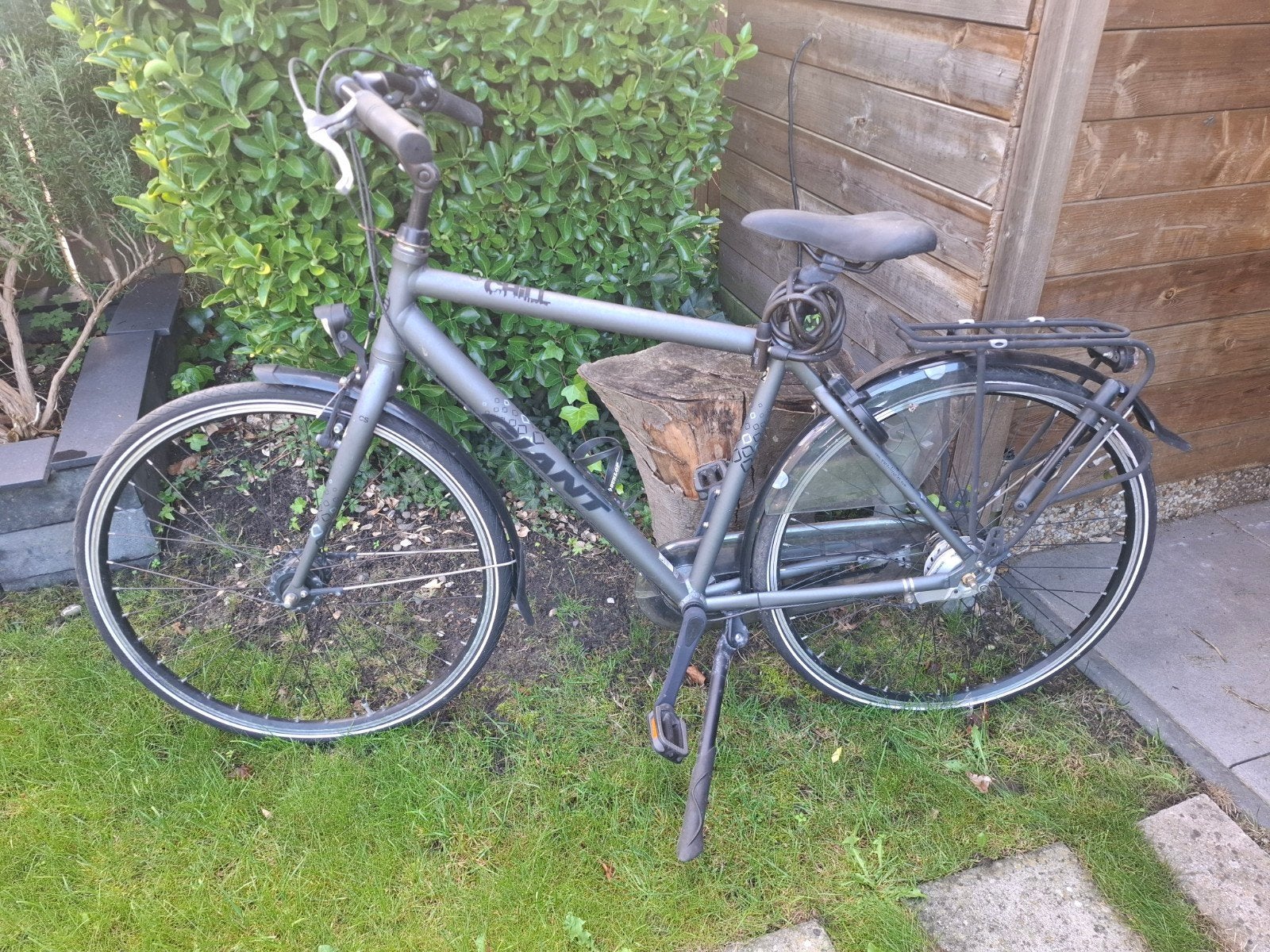 Giant Chill herenfiets - Goede staat, Ophalen, Velgrem, Versnellingen, Giant
