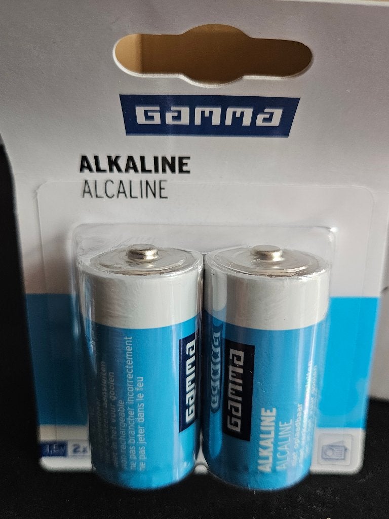 Batterijen alkaline C, Ophalen of Verzenden, Nieuw