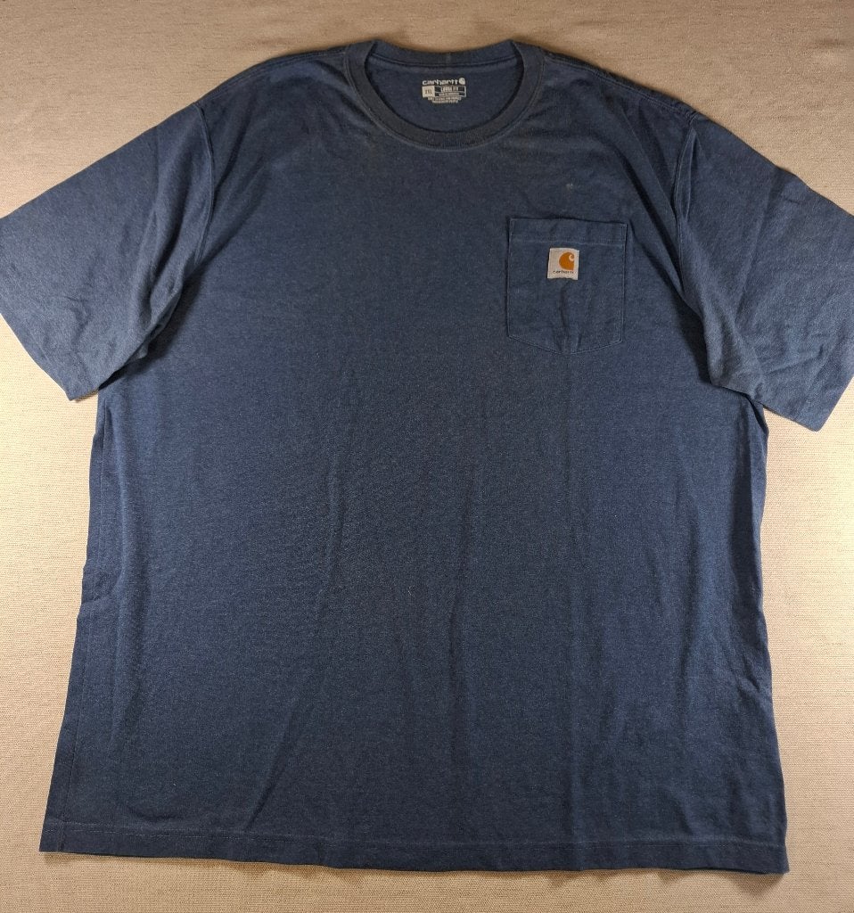 Carhartt T-shirt – Blauw, maat XXL, Kleding | Heren, T-shirts, Carhartt, Overige maten, Gedragen, Verzenden