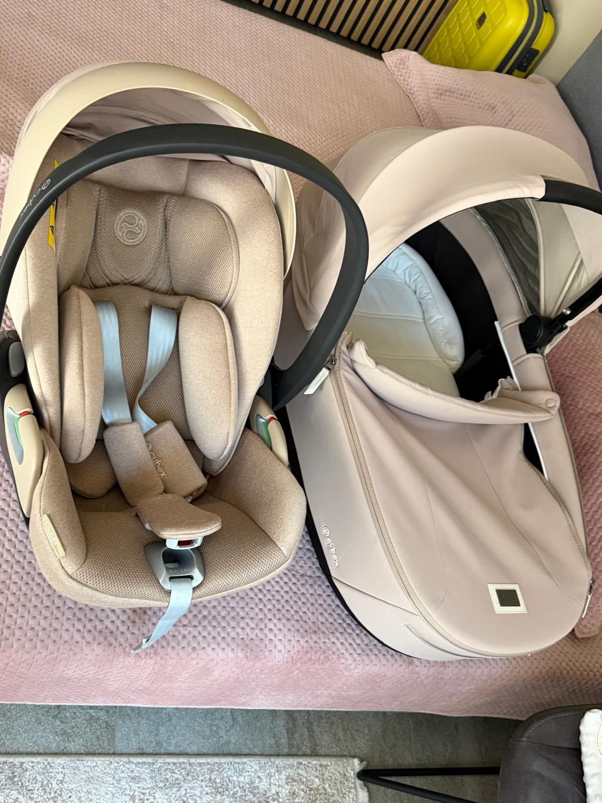 Sybex Duo kinderzitje en babywieg ️ALLEEN OPHALEN️, Autogordel, 15 t/m 36 kg, Zo goed als nieuw, Ophalen