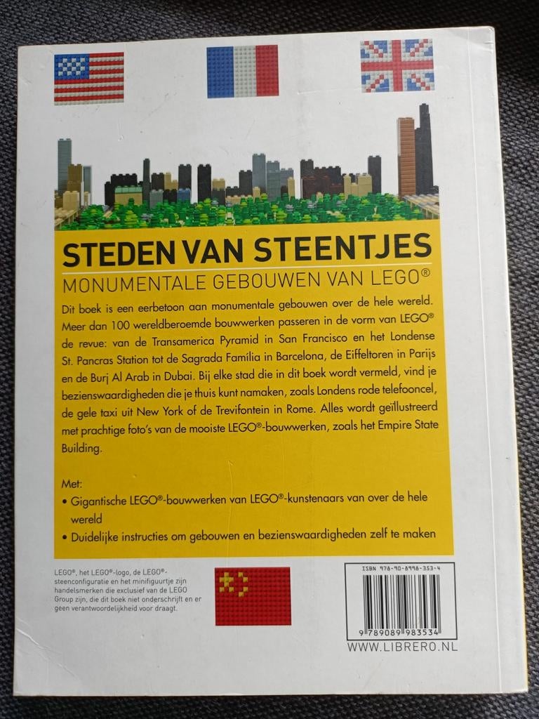 Steden van Steentjes: Monumentale Gebouwen van LEGO, Ophalen of Verzenden, Gebruikt, Overige merken