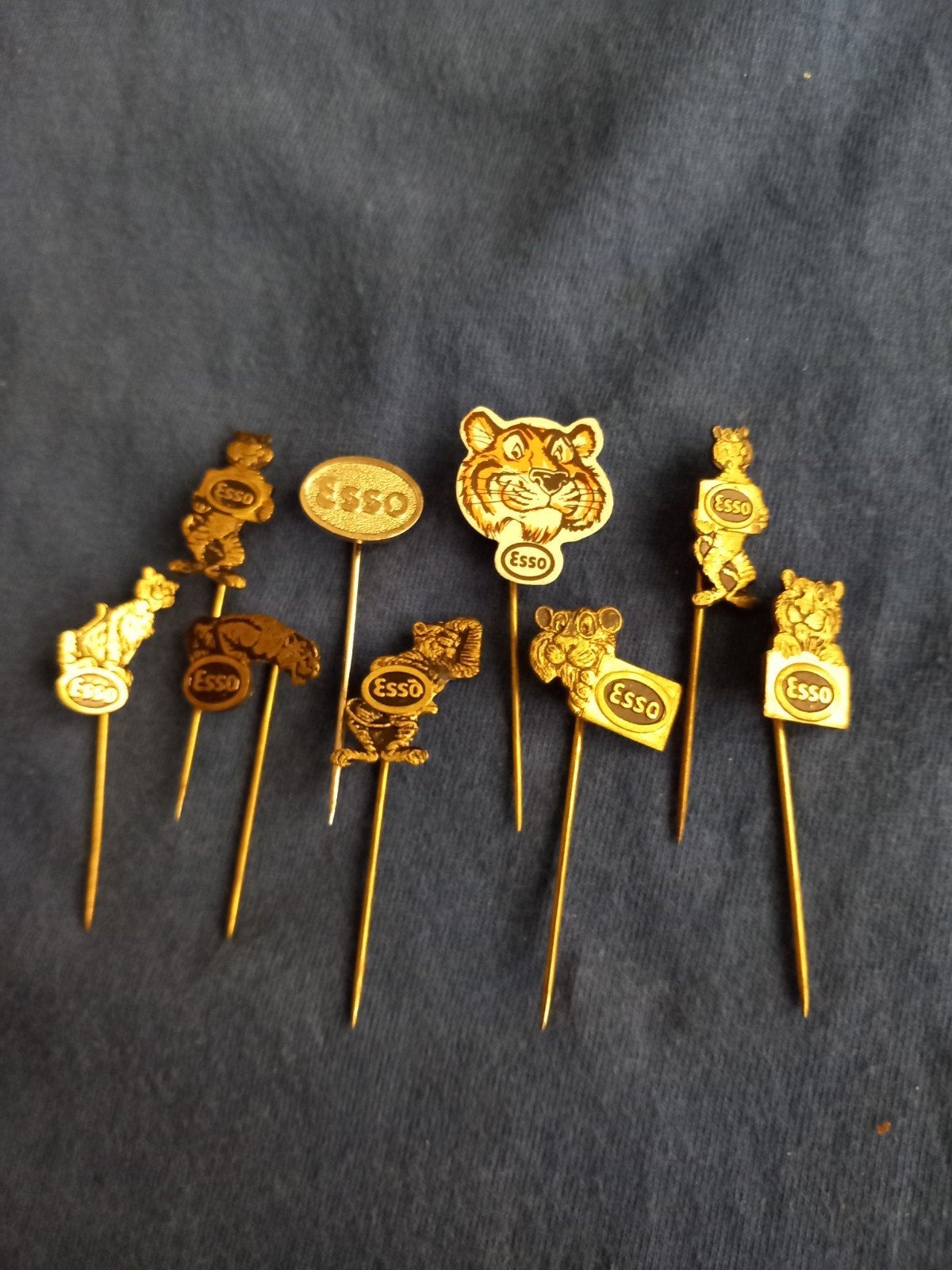 9 speldjes Esso, Ophalen of Verzenden, Zo goed als nieuw, Overige onderwerpen