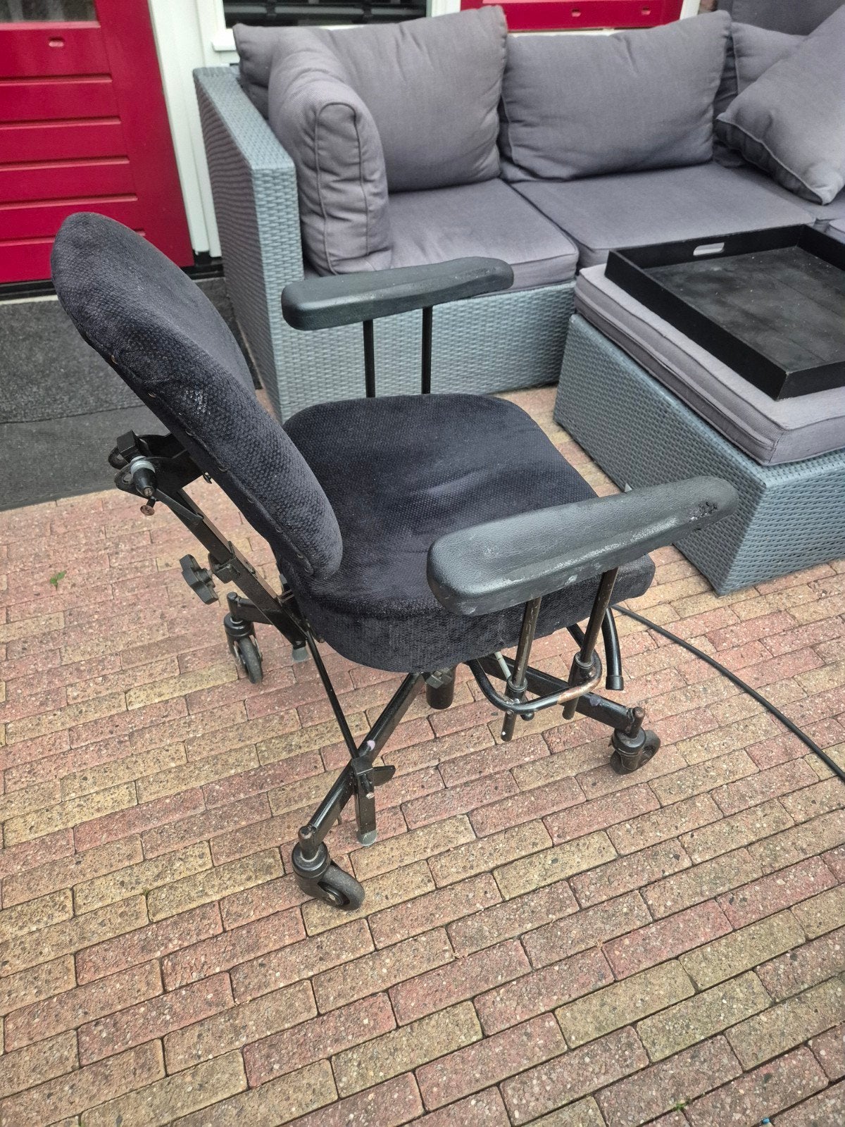 trippelstoel, Diversen, Verpleegmiddelen, Ophalen, Gebruikt
