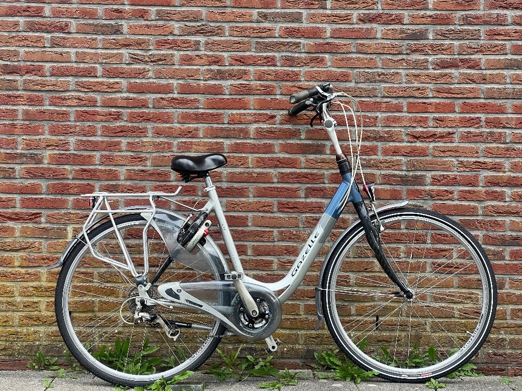 Gazelle Damesfiets - Zo goed als nieuw, Fietsen en Brommers, Versnellingen, Ophalen of Verzenden, Gazelle, 53 tot 56 cm