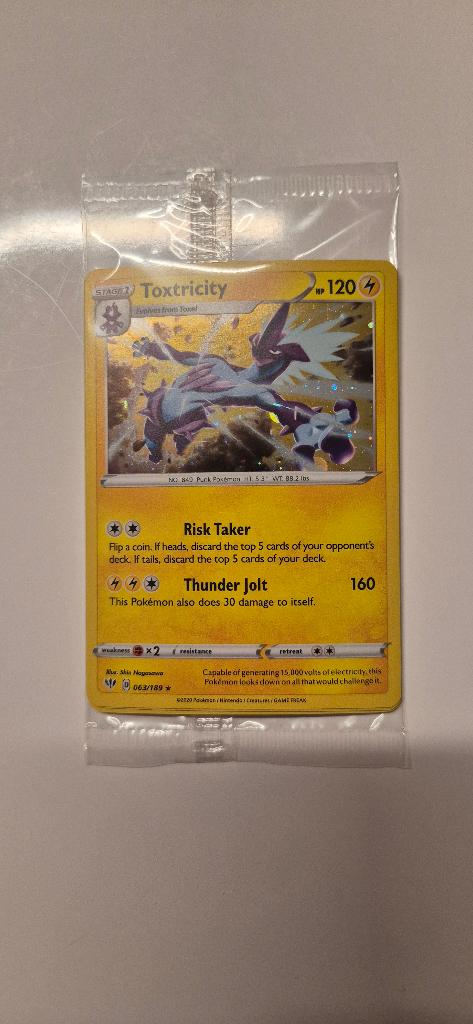 Toxtricity 063/189, Ophalen, Nieuw, Losse kaart, Foil