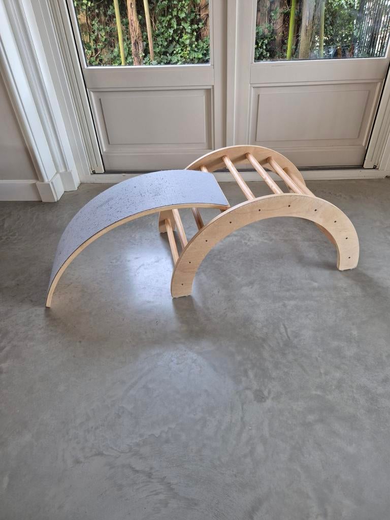 Innovakids Balance Board + Klimboog - Montessori Speelgoed, Ophalen of Verzenden, Zo goed als nieuw, Jongen of Meisje
