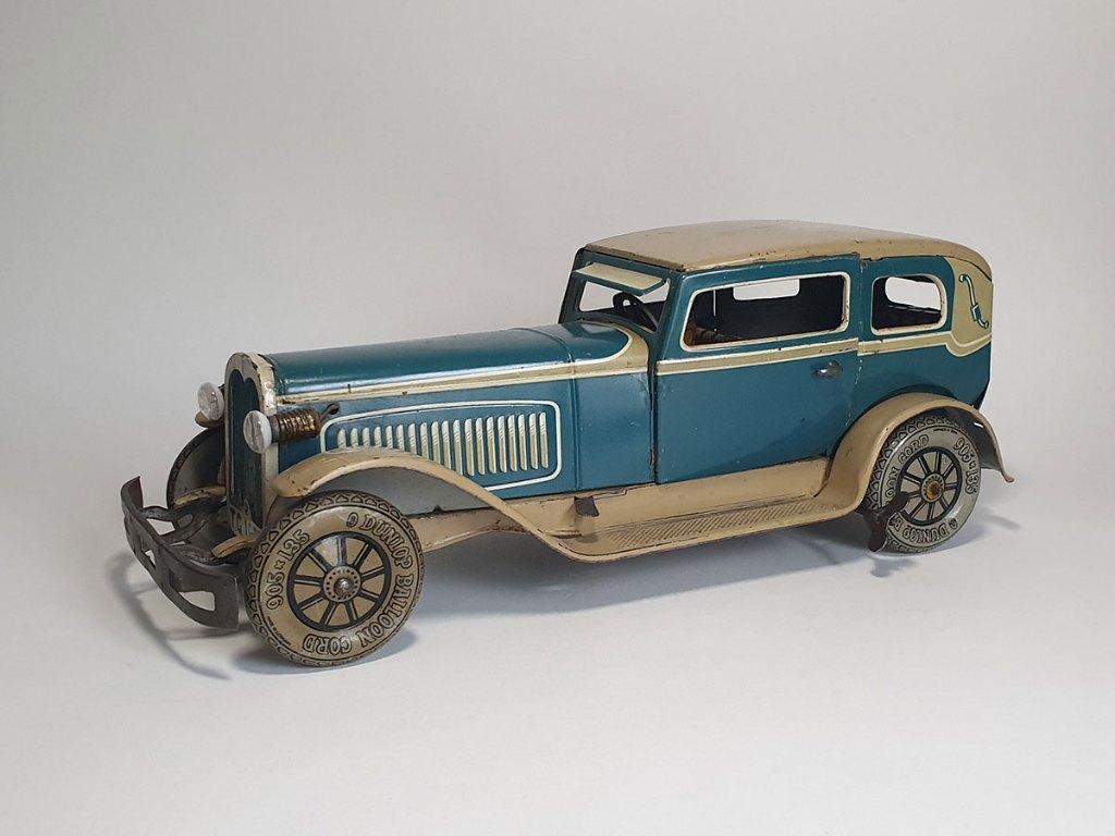 1930 TippCo limousine blikken auto., Antiek en Kunst, Antiek | Speelgoed, Ophalen of Verzenden