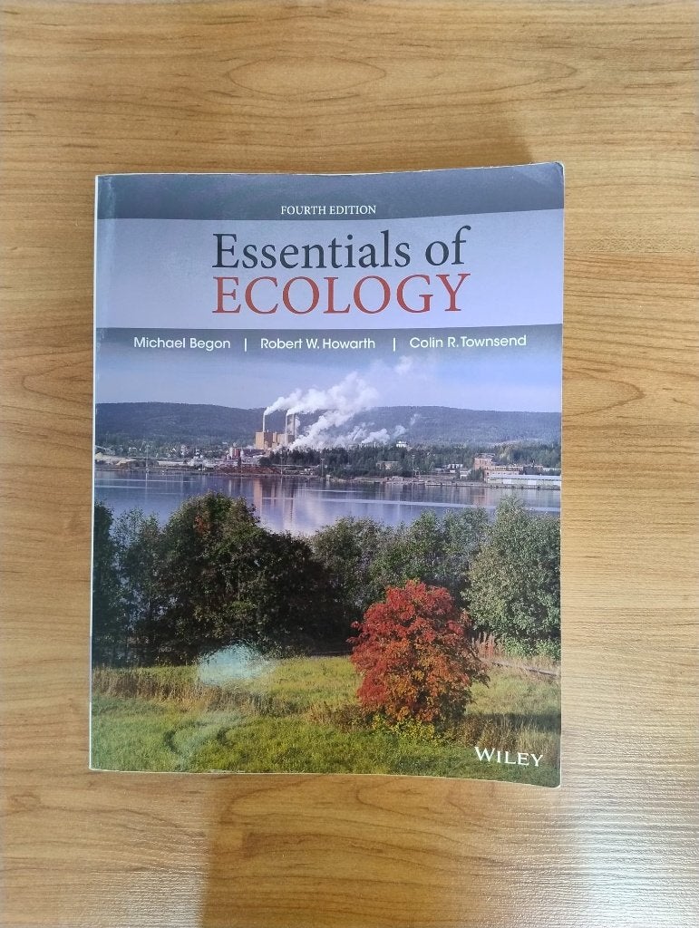 Essentials of Ecology 4th Edition, Michael Begon, Robert W. Howarth, Collin R. Townsend, Ophalen of Verzenden, Beta, WO