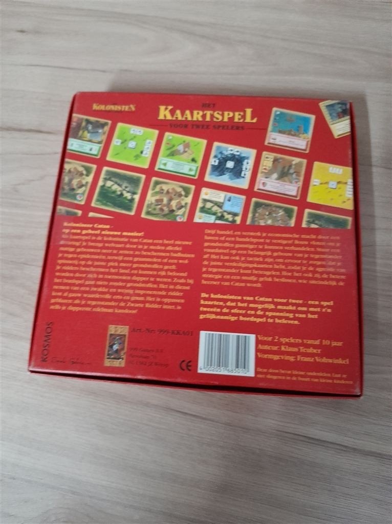 Kolonisten van catan het kaartspel - 999 games - s3134, Verzenden, Zo goed als nieuw
