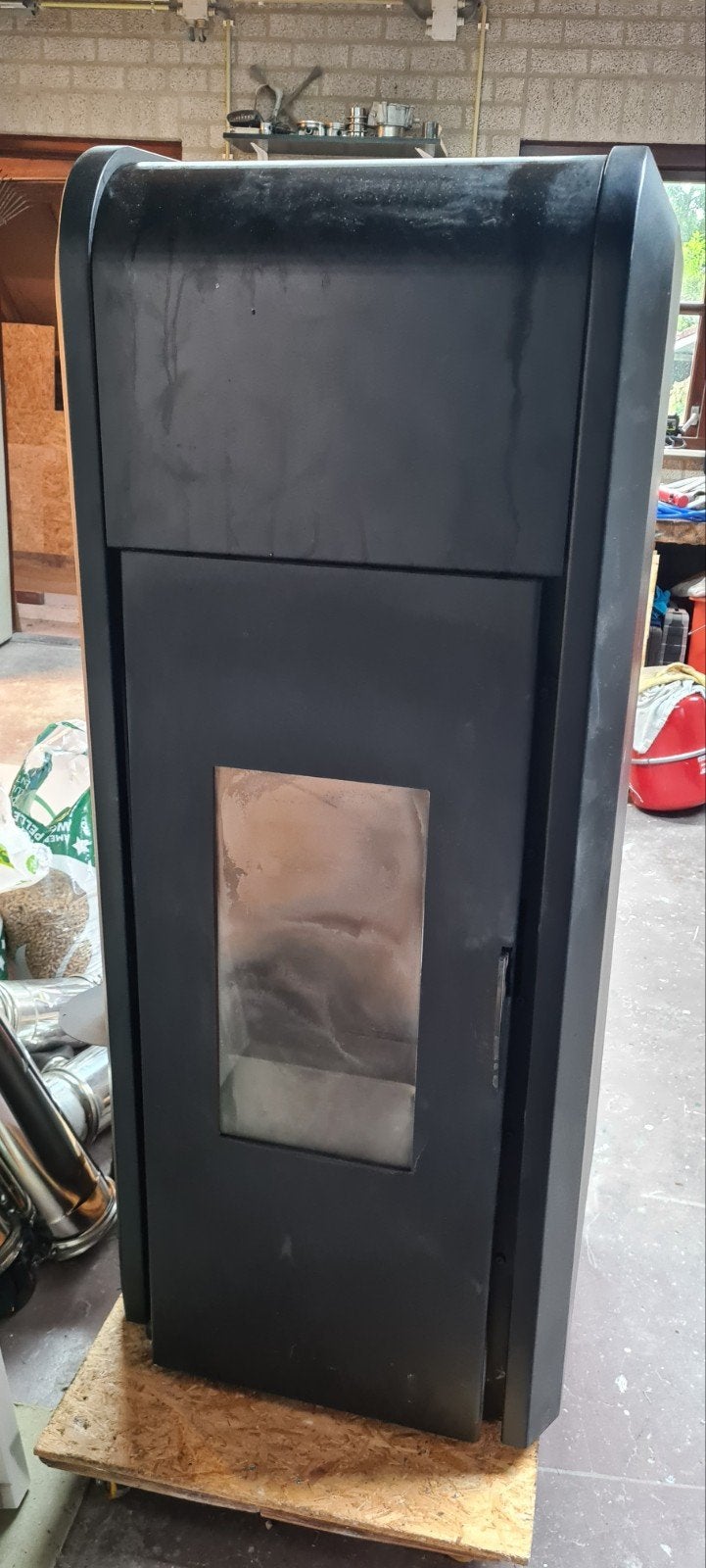 TSP Idro29 hout pelletkachel, Huis en Inrichting, Kachels, Ophalen, Overige brandstoffen, Zo goed als nieuw, Pelletkachel