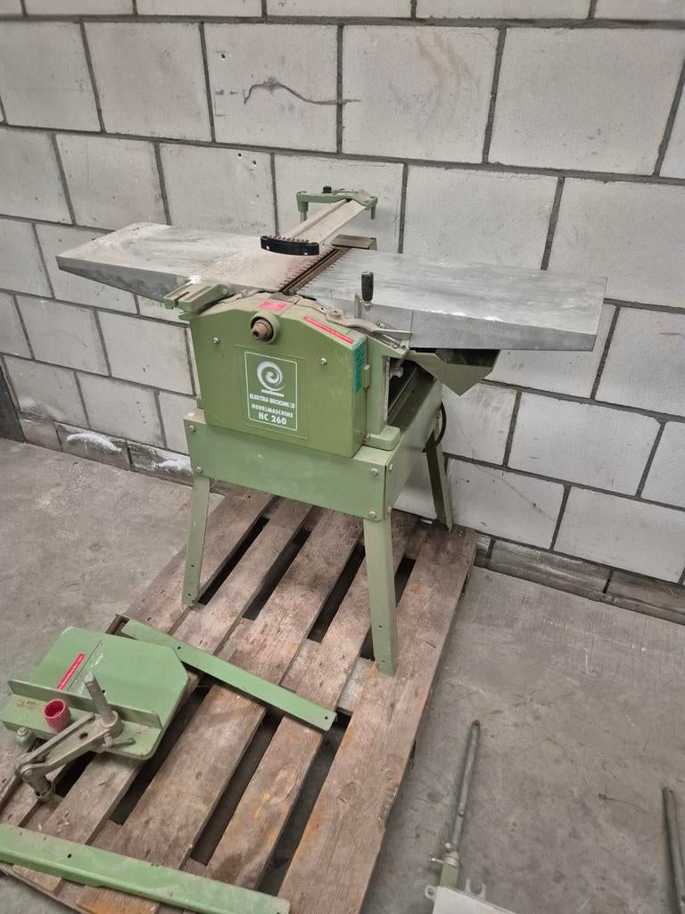 Elektra Beckum HC 260 vlak- en vandiktebank incl langgatboor, Ophalen, 1200 watt of meer, 70 mm of meer