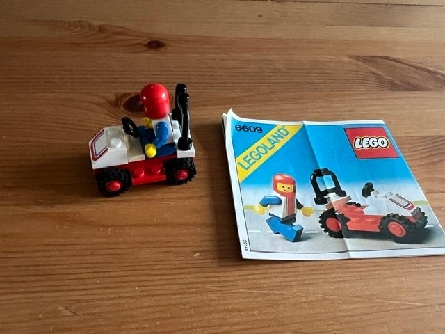 Lego 6609 Hillside House met minifiguur en instructies, Gebruikt, Lego, Ophalen of Verzenden, Compleet