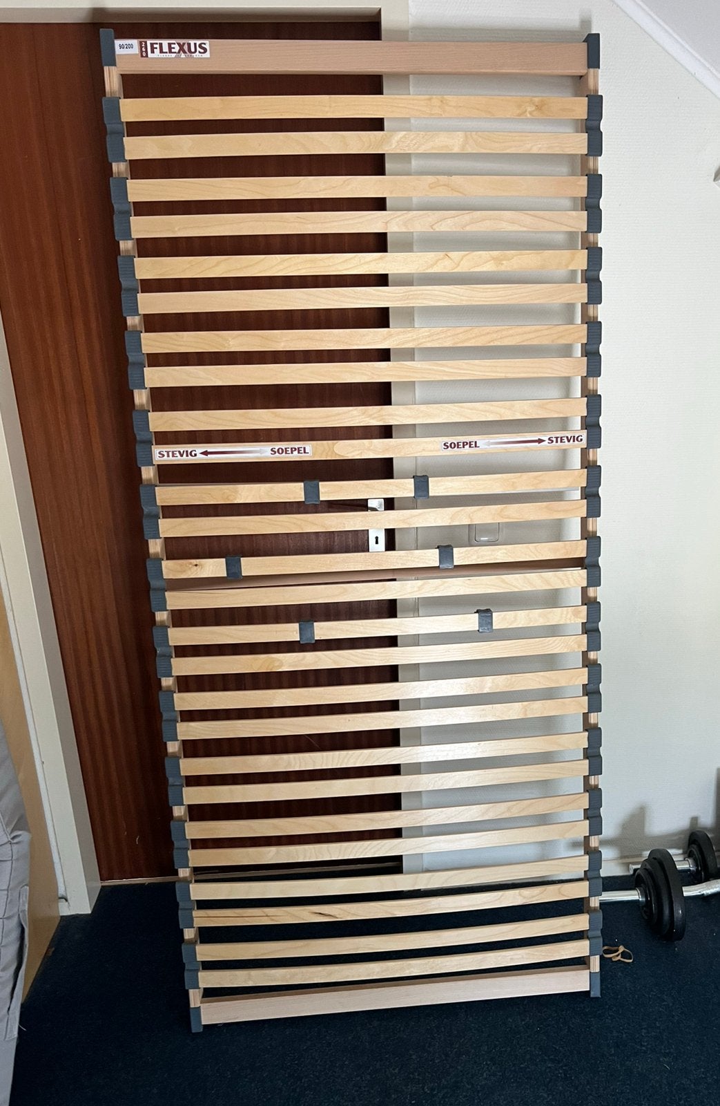 Te koop: lattenbodem. Afmetingen 90x200., Ophalen, 90 cm, Eenpersoons, Zo goed als nieuw