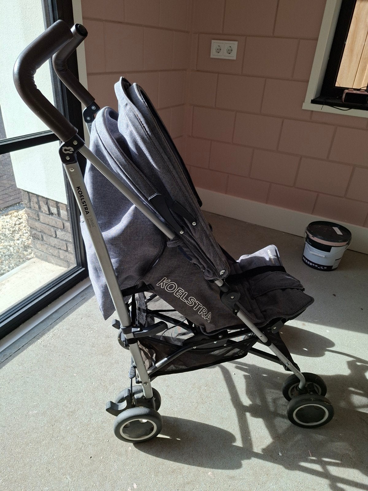 Koelstra buggy, Kinderen en Baby's, Ophalen, Gebruikt, Koelstra, Verstelbare rugleuning