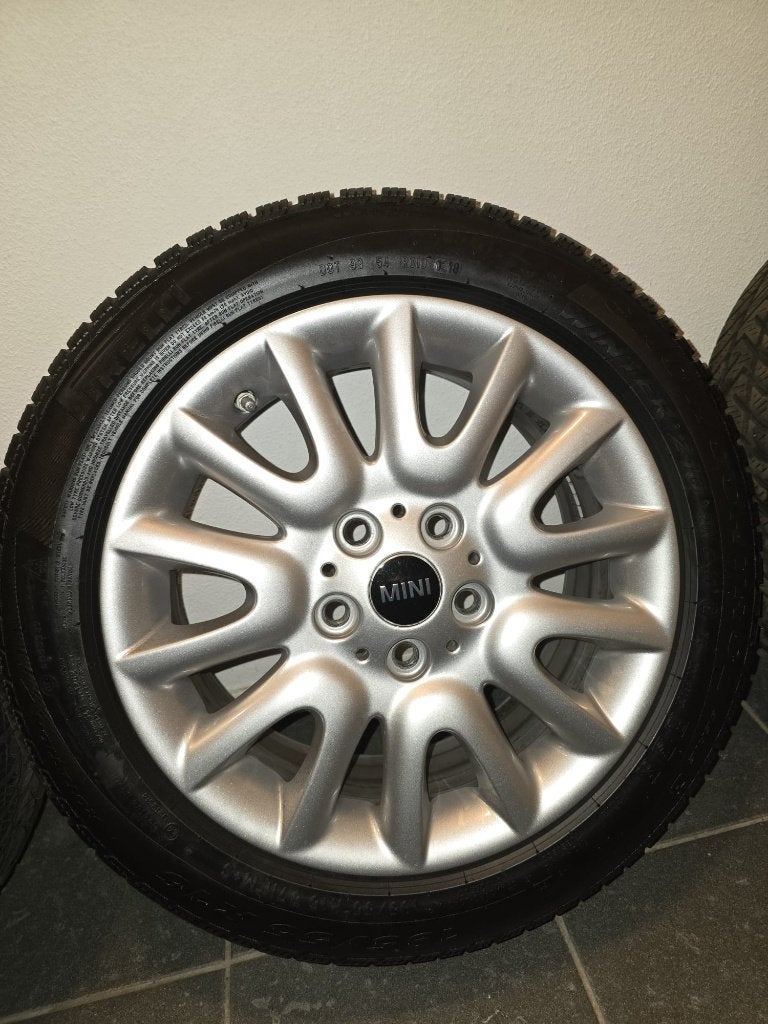 16 inch velgen met winterbanden Mini F55 / F56 / F57, Ophalen, Gebruikt, -, Winterbanden