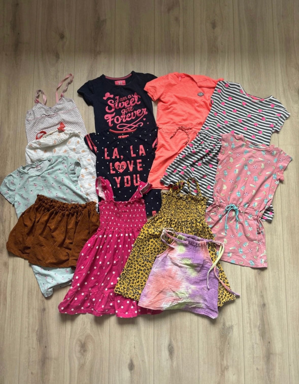 Kleding pakket meisje zomer / maat 116-122, Ophalen of Verzenden, Gebruikt, Maat 116