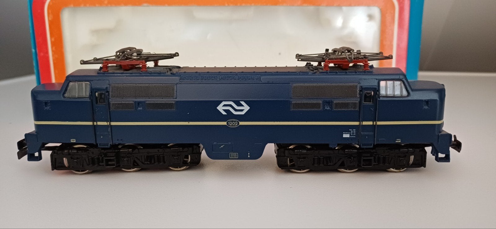 Märklin 3161 H0 Elektrische locomotief 1202 van de NS, Hobby en Vrije tijd, Wisselstroom, Locomotief, Ophalen of Verzenden, Märklin