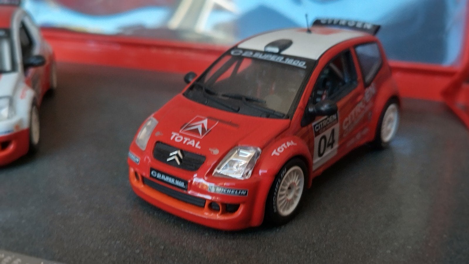 Citroen C2 Super 1600 Rally 1:43 Norev Coffret Pol, Auto, Verzenden, ., Nieuw