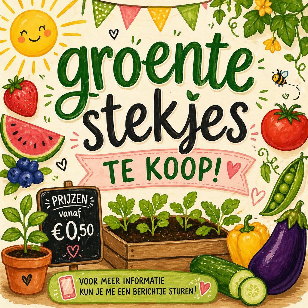 Biologische groente planten, Ophalen, Eenjarig, Groenteplanten, Volle zon