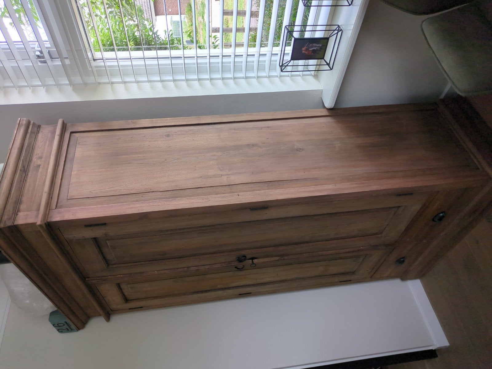 Massief houten kast - Landelijke stijl, Ophalen