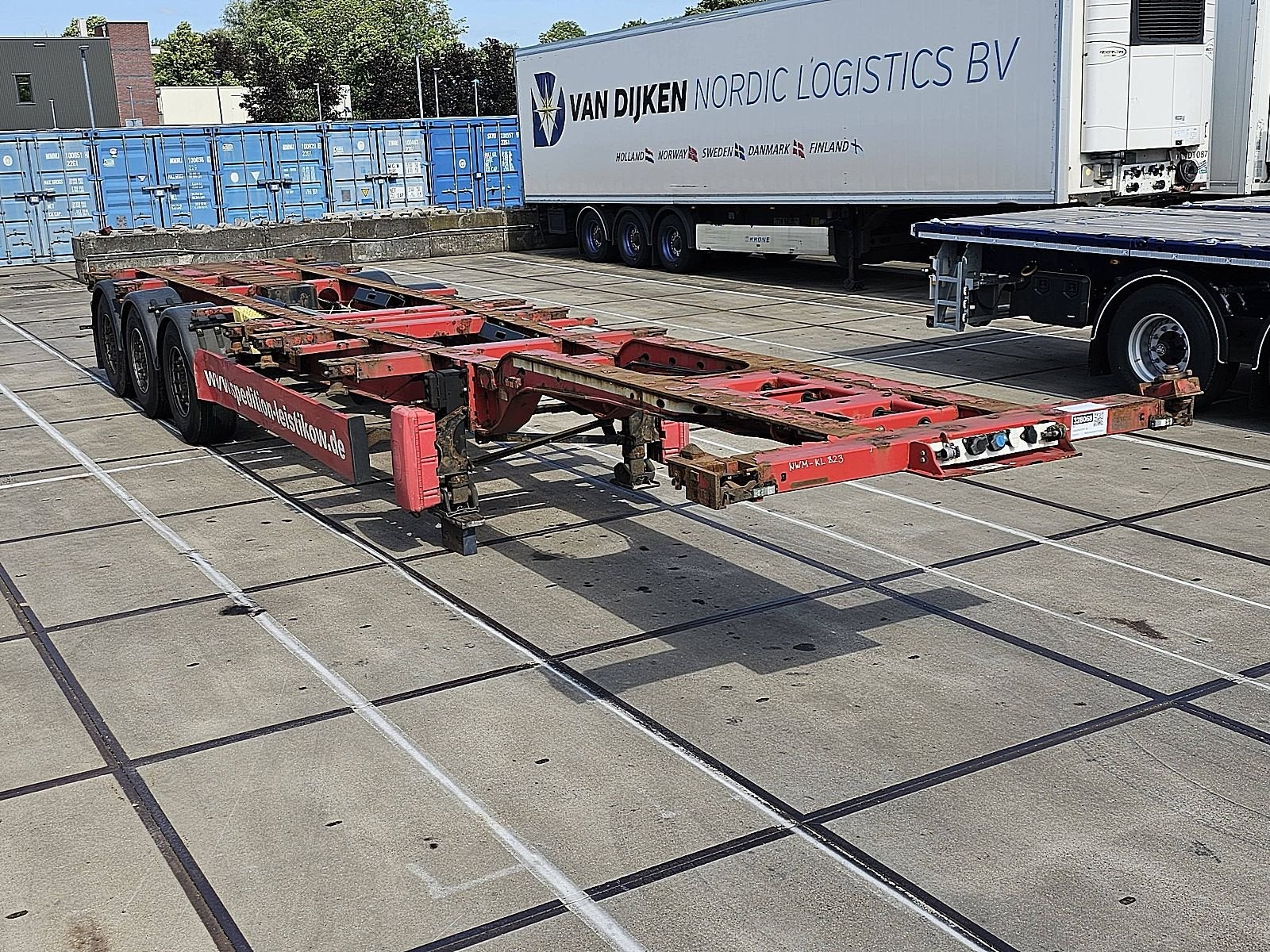 KRONE SD boxliner, Overige kleuren, Bedrijf, Aanhangers en Opleggers, Te koop