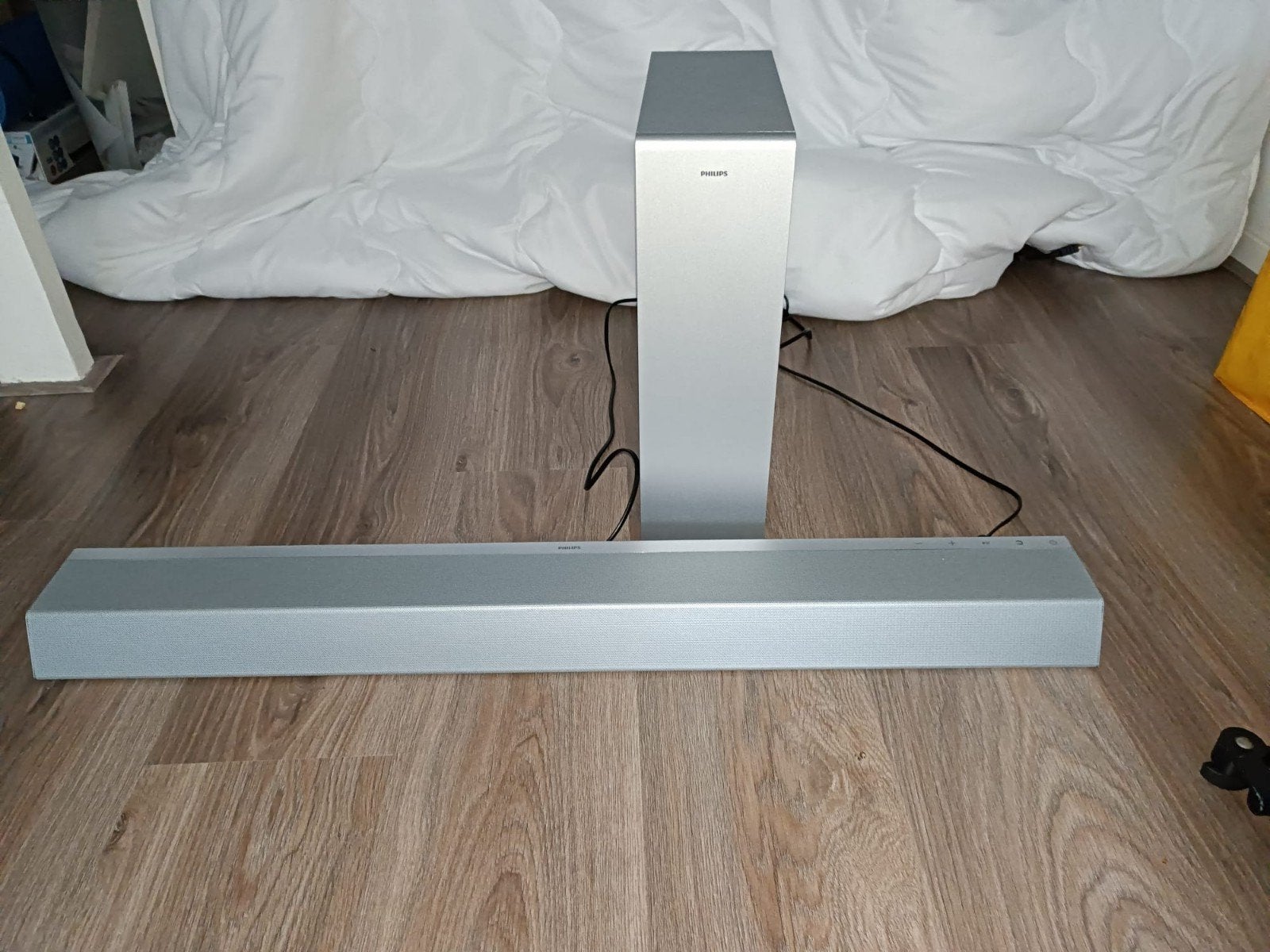 Philips Soundbar TAB8967 met draadloze subwoofer, Ophalen of Verzenden, Met externe subwoofer, Zo goed als nieuw