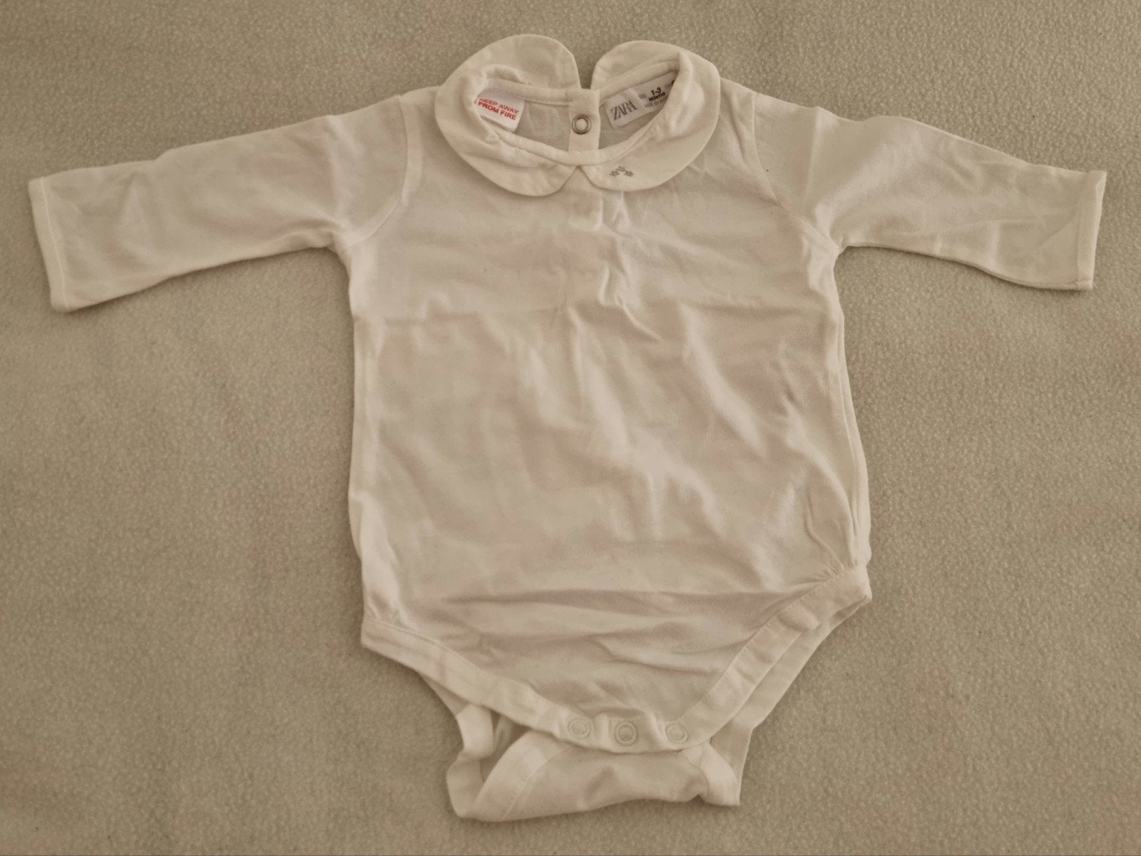 Zara romper body tshirt maat 62 baby kleding bodystick, Zo goed als nieuw, Zara, Shirtje of Longsleeve, Verzenden